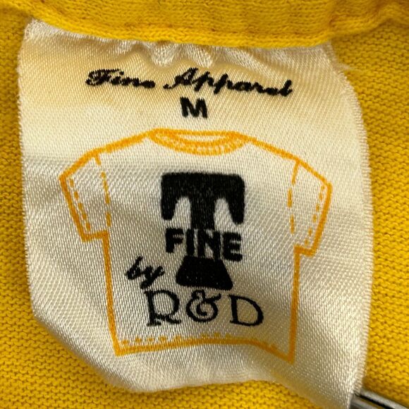 Vintage Laughlin River Rats T Shirt Mens Small 80s Nevada Yellow Single Stitch - Picture 5 of 7